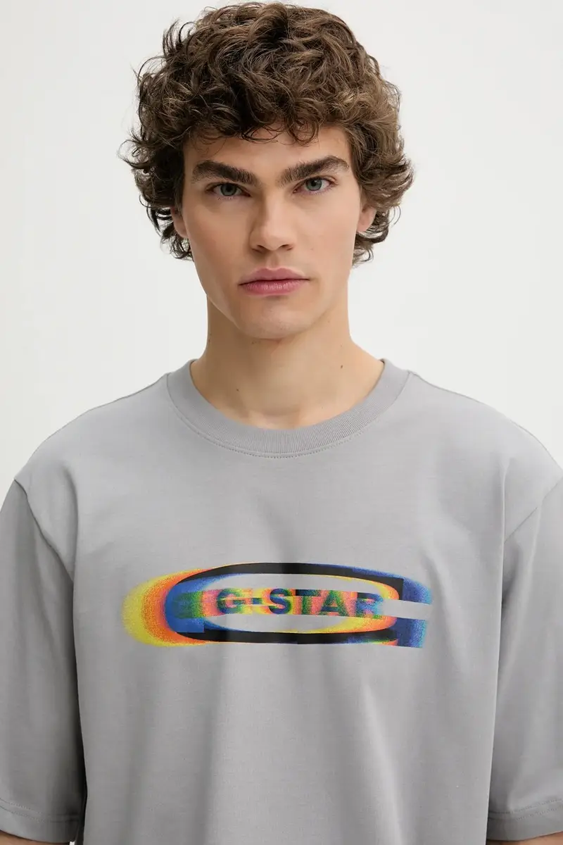 G-Star T-shirt Uomo Grigio 3249905 miniatura 4