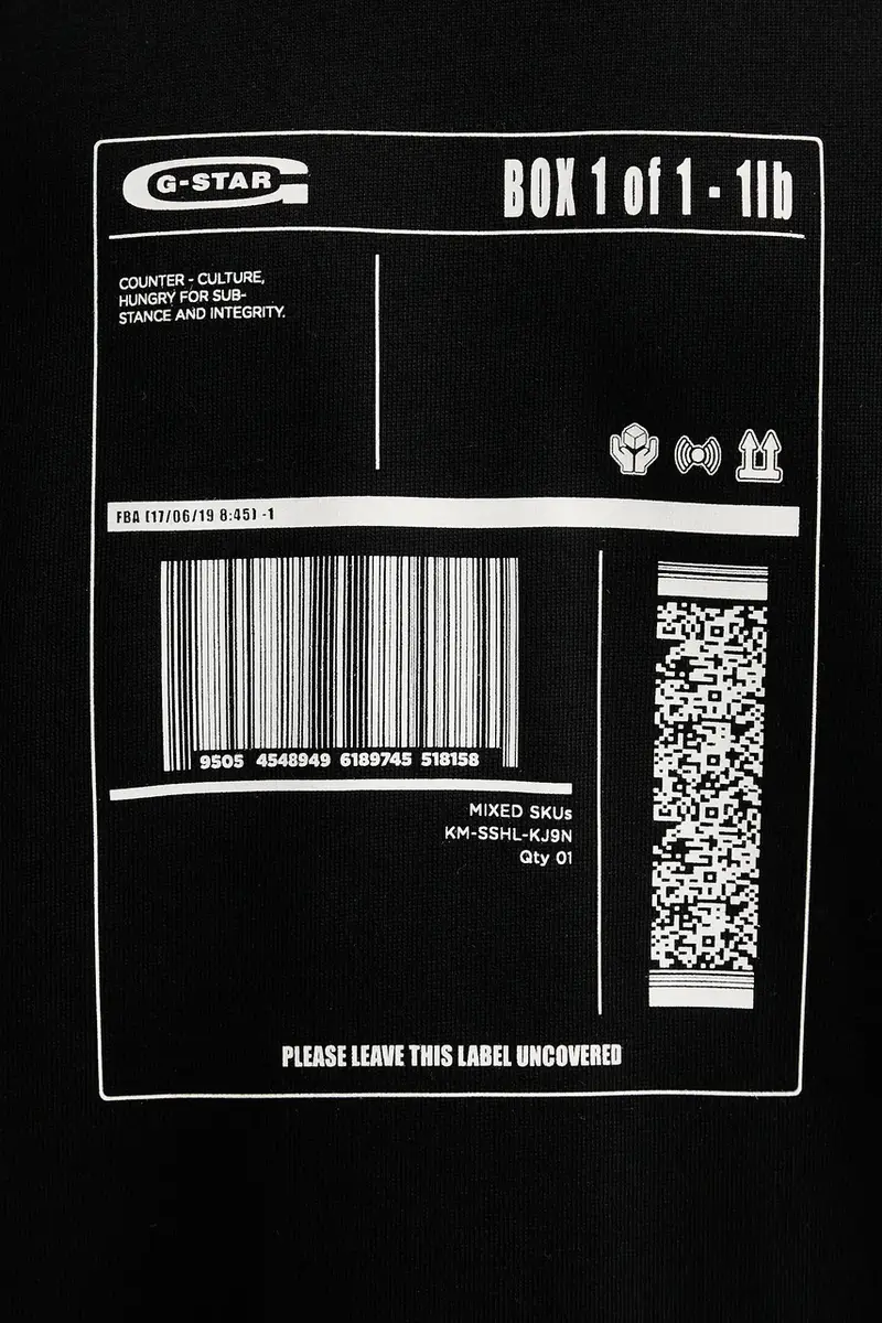 G-Star T-shirt Uomo Nero 3337817 miniatura 5