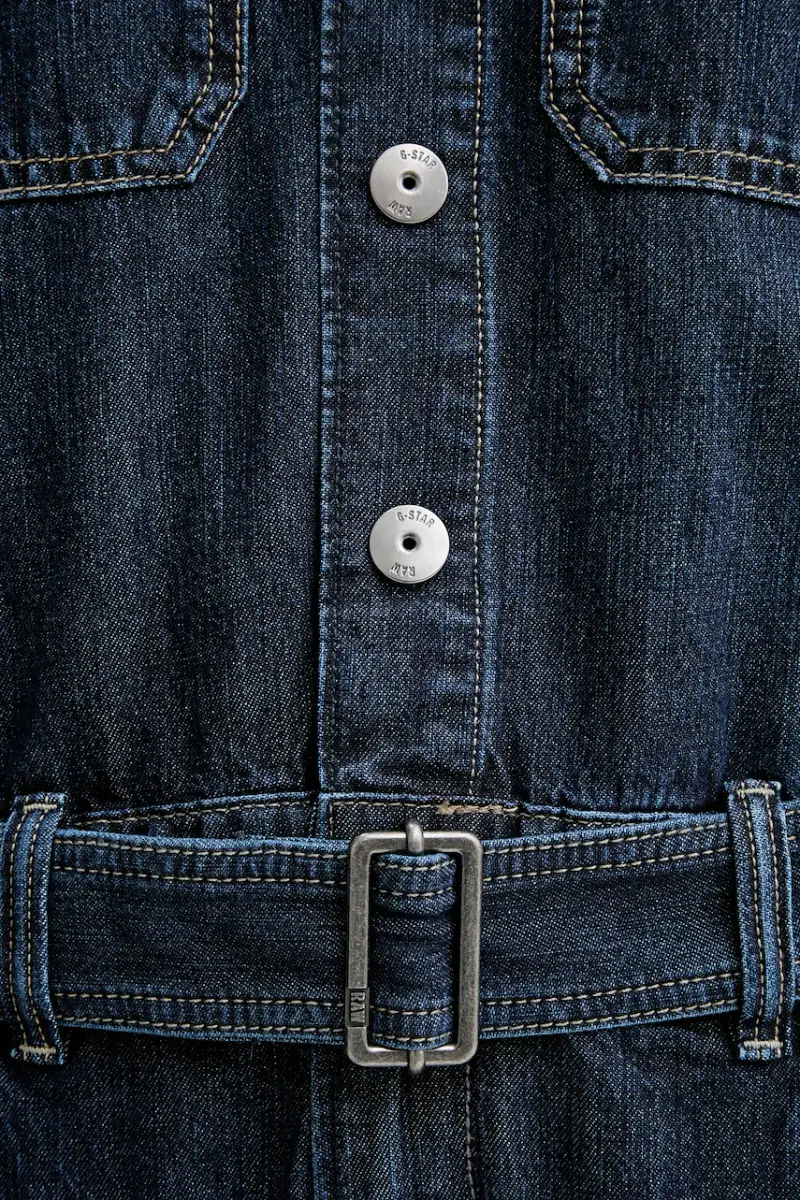 tuta in denim 0 colore blu navy D26877.E090 miniatura 5