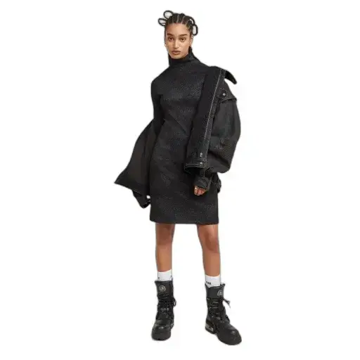 Vestiti corti donna G-Star Coated Rib