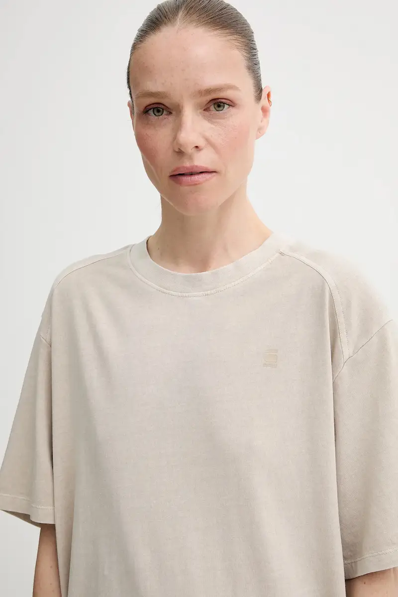 vestito colore beige D26095-C756 miniatura 4