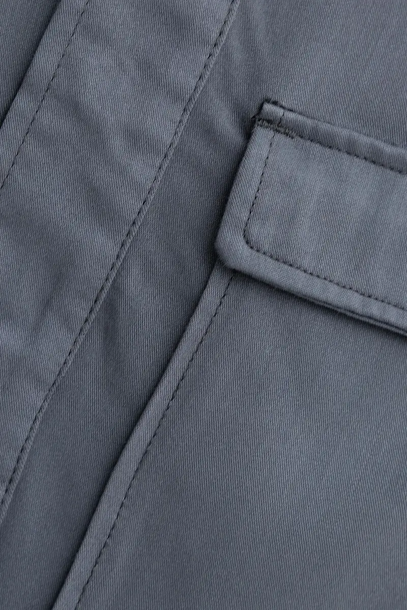 vestito colore grigio D26157-D573 miniatura 5