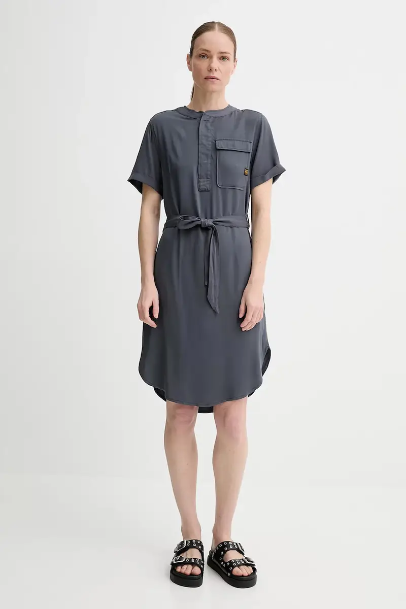 vestito colore grigio D26157-D573