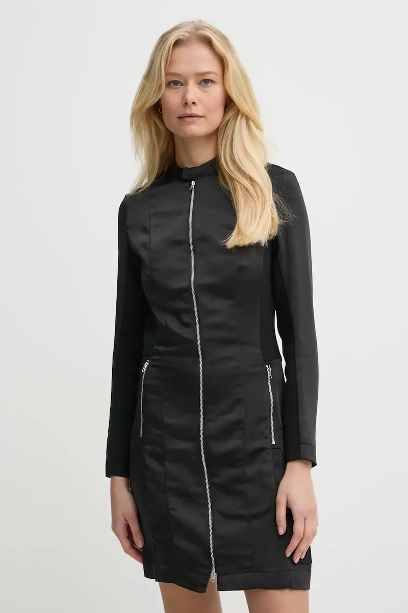 vestito colore nero D25449-D414