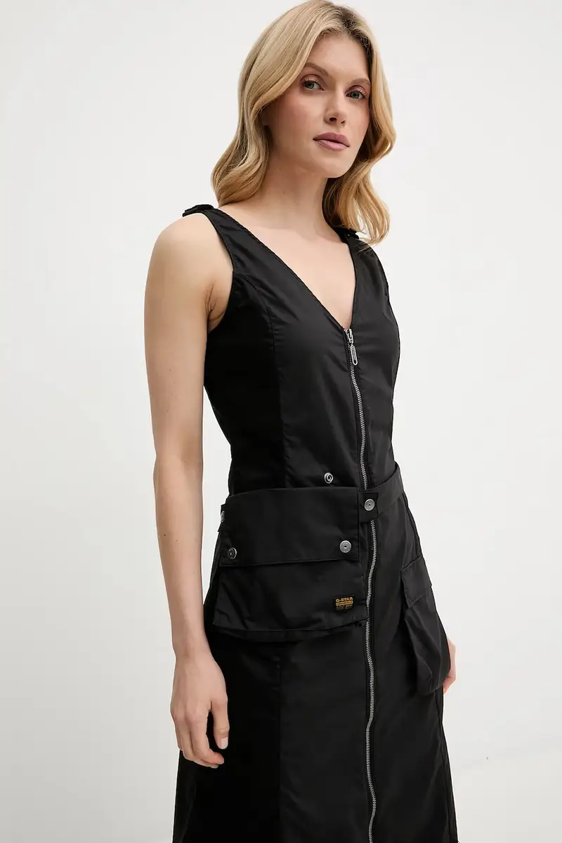 vestito colore nero D26288-D308 miniatura 4