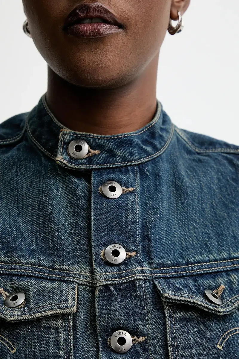 vestito di jeans 0 colore blu D27698.D577 miniatura 5