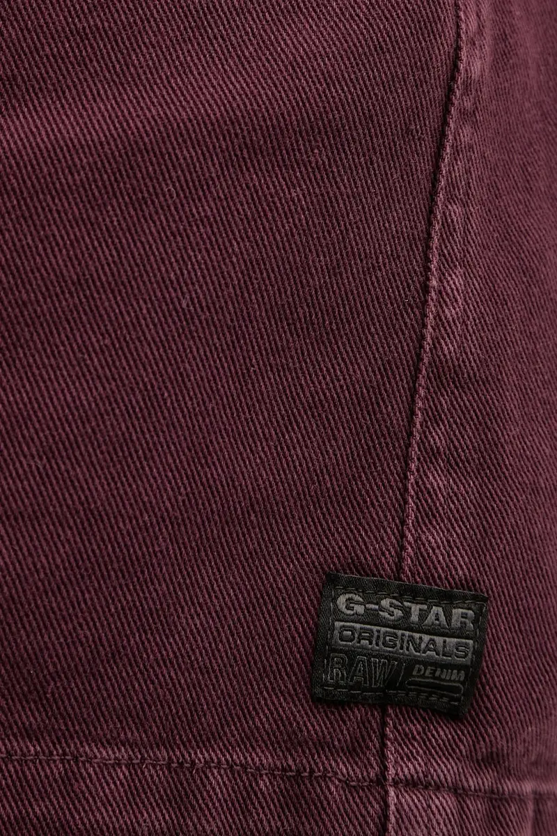 vestito di jeans colore granata D27009.E078 miniatura 5