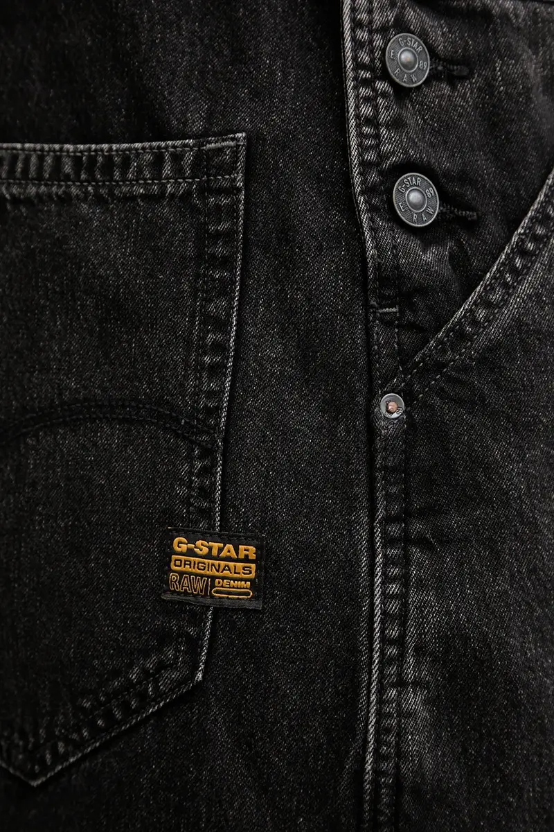 vestito di jeans colore nero D27734.E091 miniatura 5