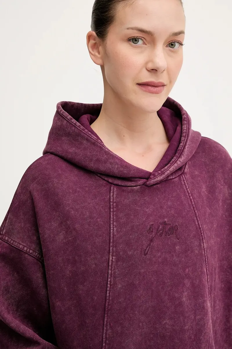 vestito in cotone colore violetto D27165.D969 miniatura 4