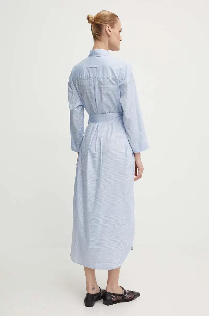 vestito in cotone D24625-D592 Multicolore miniatura 3