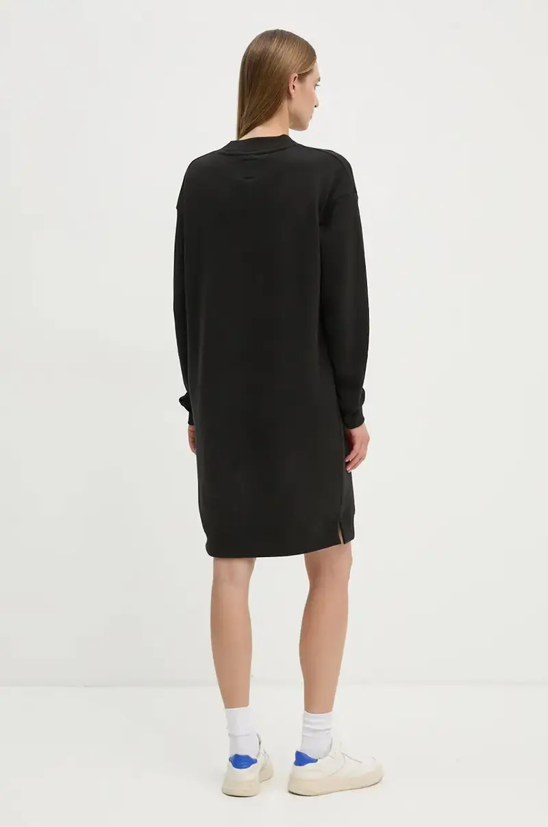 vestito in cotone Nero miniatura 3