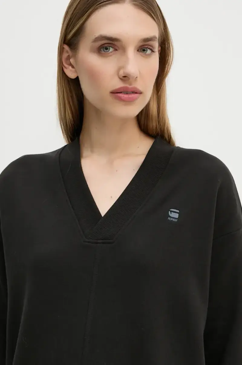 vestito in cotone Nero miniatura 4