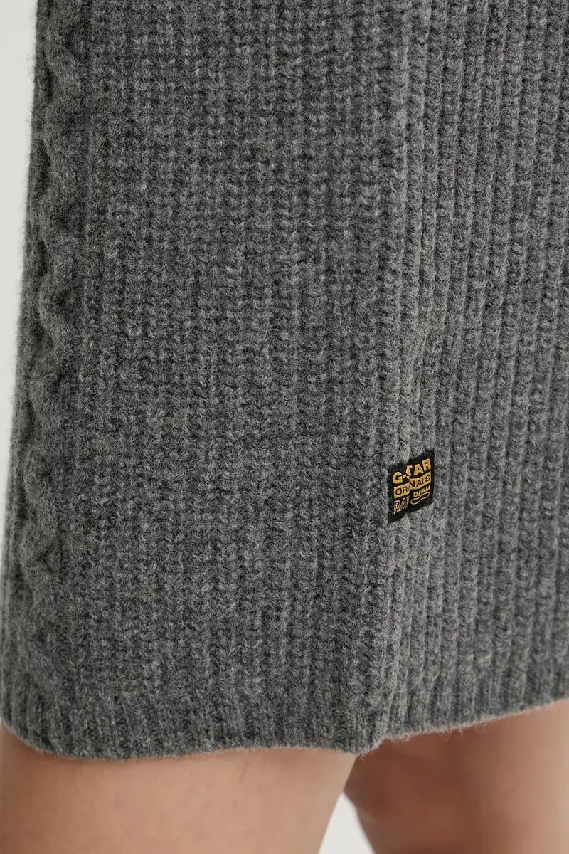 vestito in lana 0 Judee Cargo Grigio miniatura 5