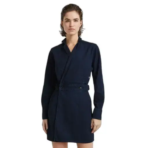 Wrap dress con maniche lunghe da donna G-Star