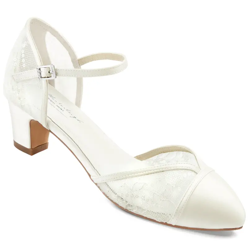Hailey Scarpe da Sposa | Maat Ivory