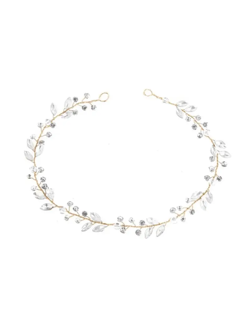 HB221186 Diadema Novia Accessori per spose Oro