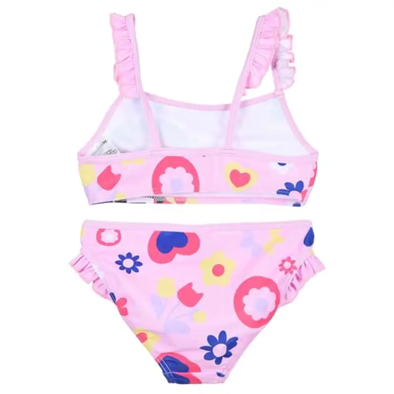 Gabby's Dollhouse - Bambina - Costume da Bagno Intero 1 Pezzo o Bikini 2 Pezzi o Monokini Mare Piscina - Licenza Ufficiale [180052 Intero Rosa - 8 Anni] miniatura 3