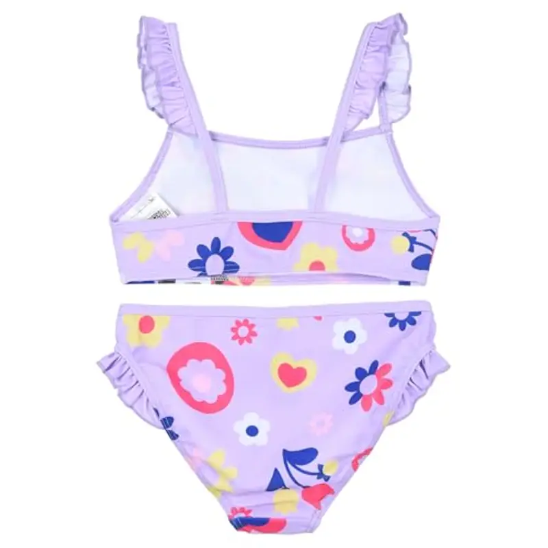 Gabby's Dollhouse - Bambina - Costume da Bagno Intero 1 Pezzo o Bikini 2 Pezzi o Monokini Mare Piscina - Licenza Ufficiale [180052 Intero Viola - 3 Anni] miniatura 3