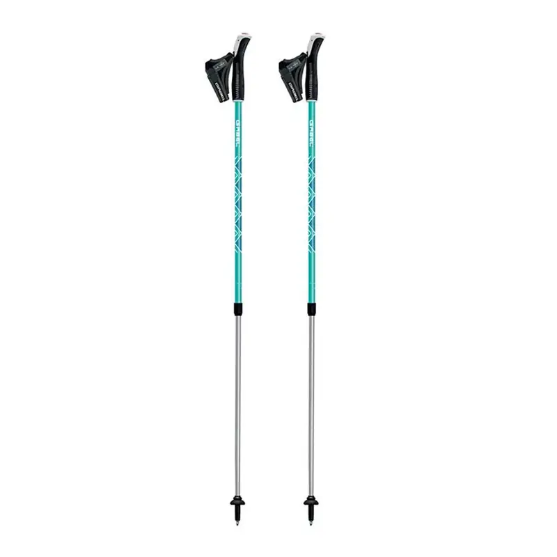 Bastoncini Trekking Ritmo 77-130Cm Teal TU