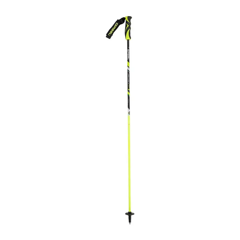 Carbon Classic Sc Lime Nero - Bastoncini Sci Uomo 130 cm