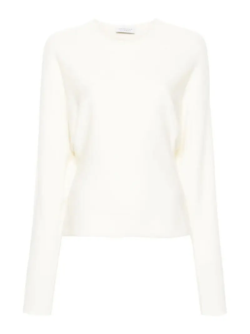 Maglione lavorato a maglia Theodore Bianco