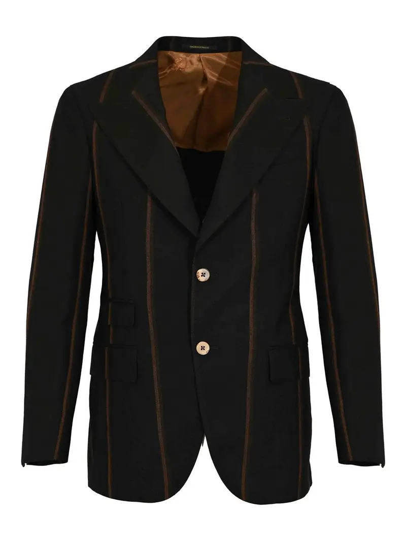 Giacca Monopetto Marrone