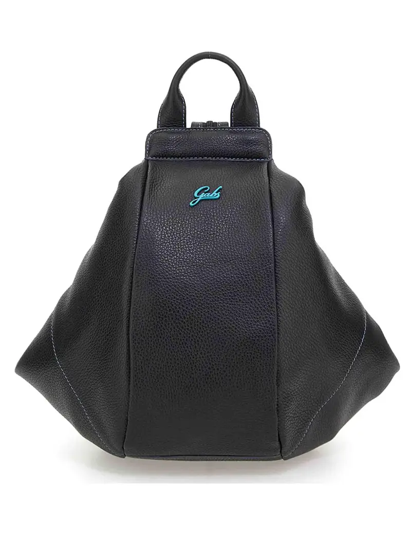 Zaini GRETA TG M in pelle nera trasformabili Donna G002830T2 X1882 C0001