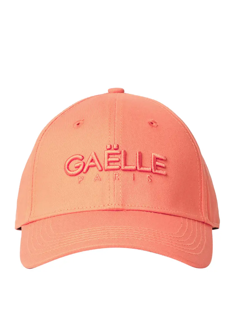 berretto con visiera gaelle da donna - arancione