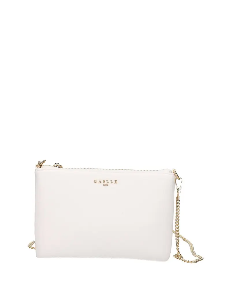 borsa pochette gaelle da donna - bianco