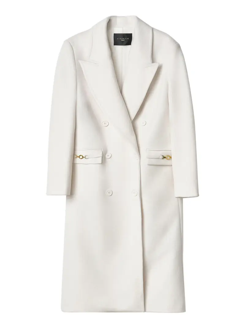 cappotto gaelle da donna - bianco