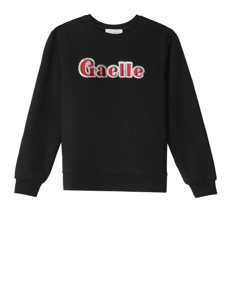 felpa gaelle da donna - nero