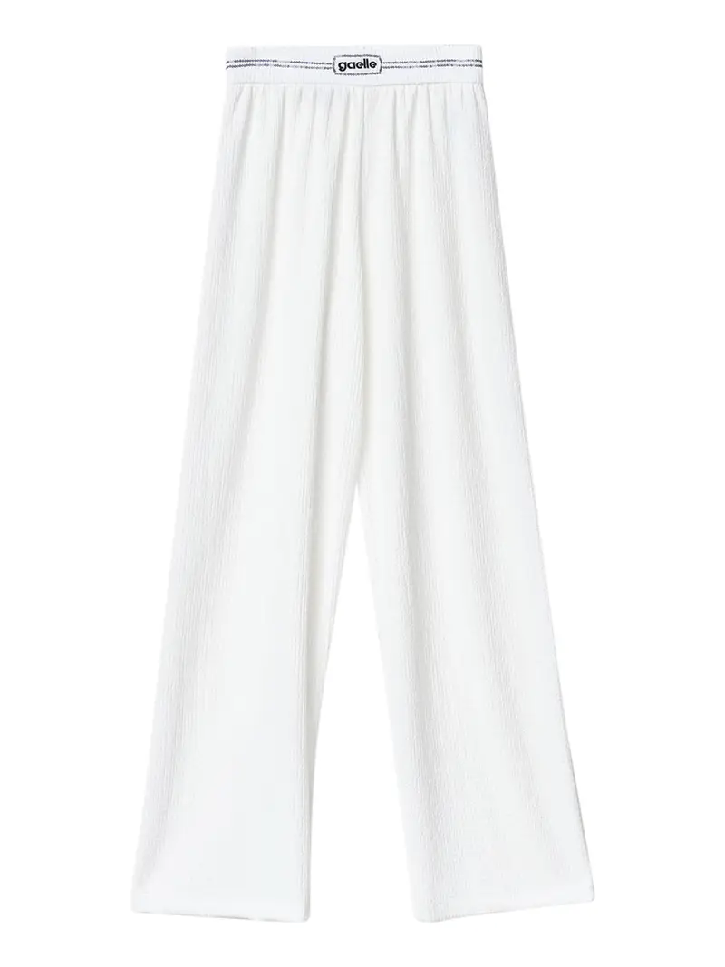 pantalone jogger gaelle da donna - bianco