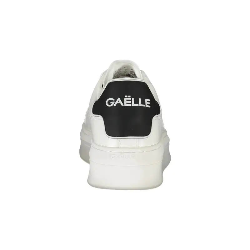 Scarpe Sneakers Donna Bianche con Lacci e Logo Bianco miniatura 3