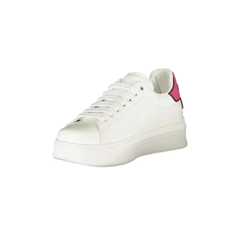 Scarpe Sneakers Donna Rosa con Dettagli a Contrasto miniatura 3