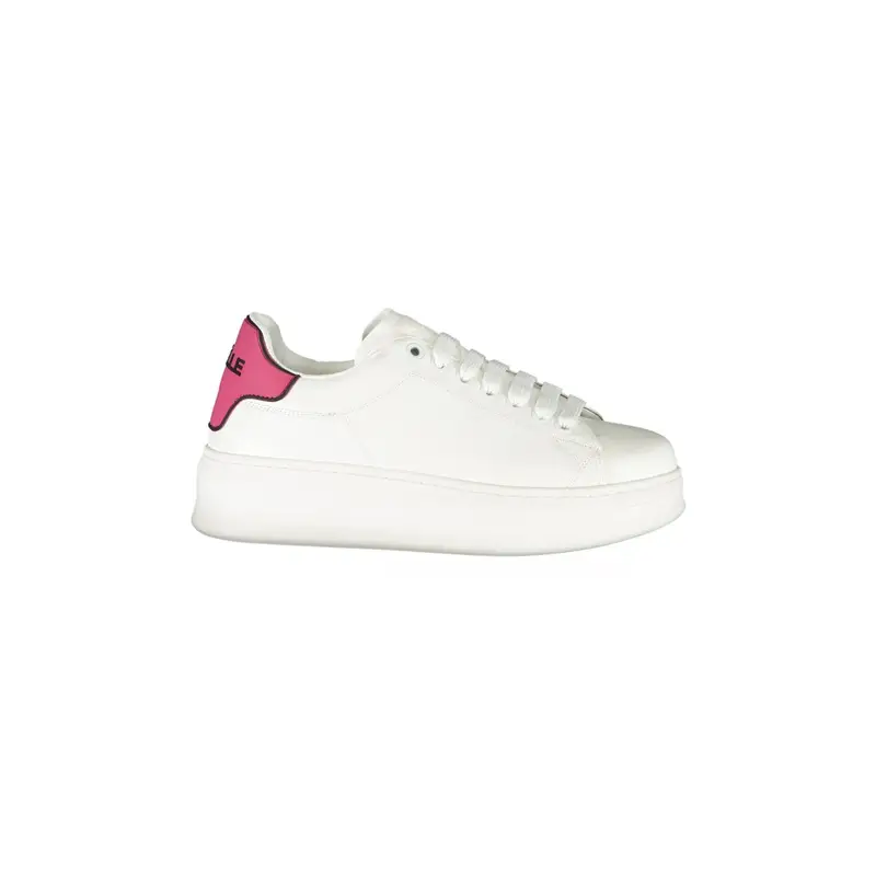 Scarpe Sneakers Donna Rosa con Dettagli a Contrasto