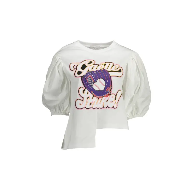 Gaelle Paris T-shirt Donna Bianco 4060304
