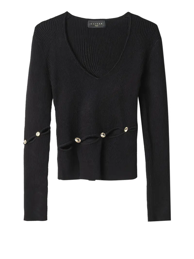 GAELLE Top Donna Nero 3220188