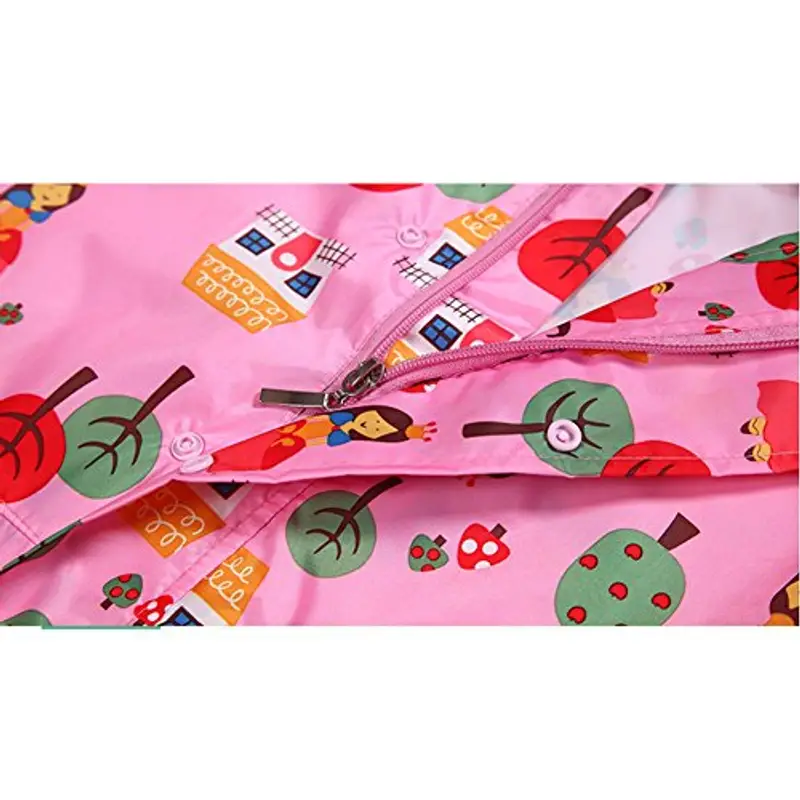 Gagacity Pioggia Completo Bambini Pioggia Cappotto Impermeabile Impermeabile in Un Unico Pezzo 75 miniatura 3