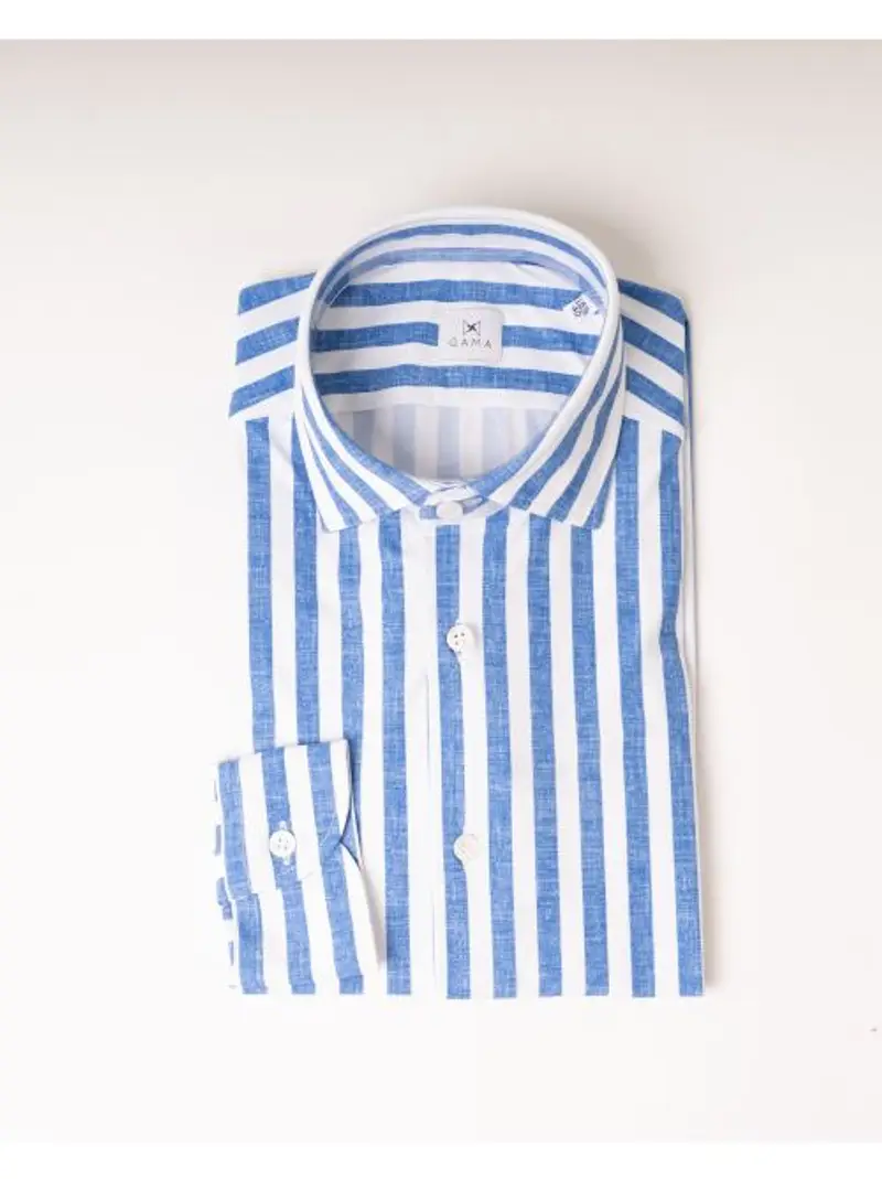 Camicia Tecnica Righe Bluette