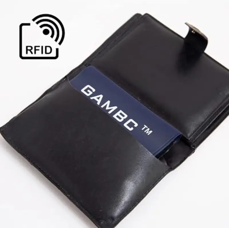 GAMBC Porta carte di credito Uomo Blu 1599989 miniatura 2