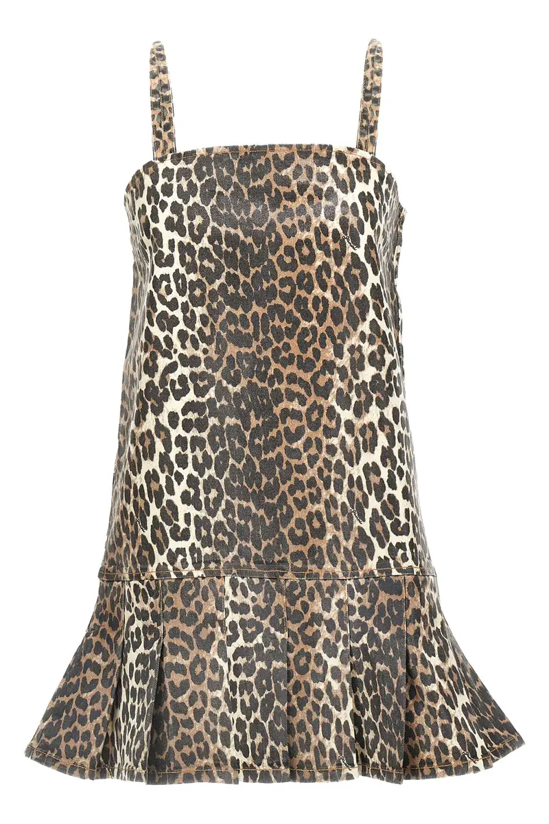 Abito Mini Leopard Multi