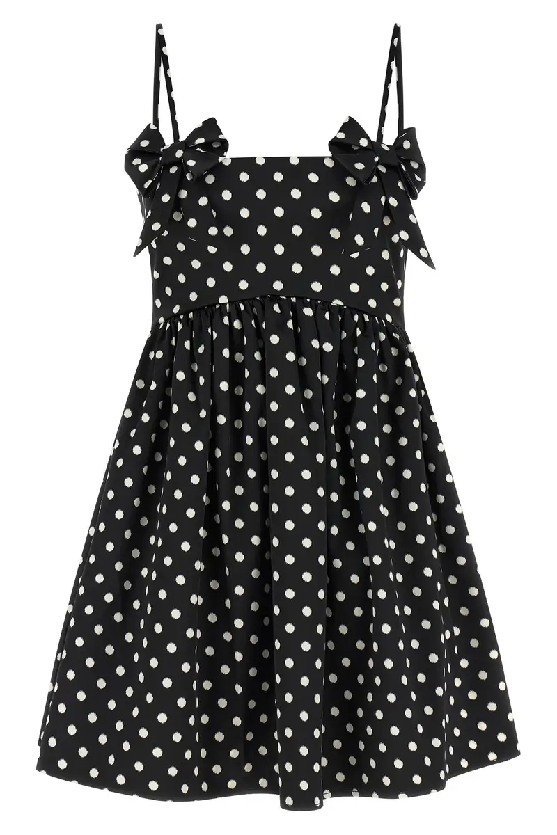 Abito 'Polka Dot' Nero