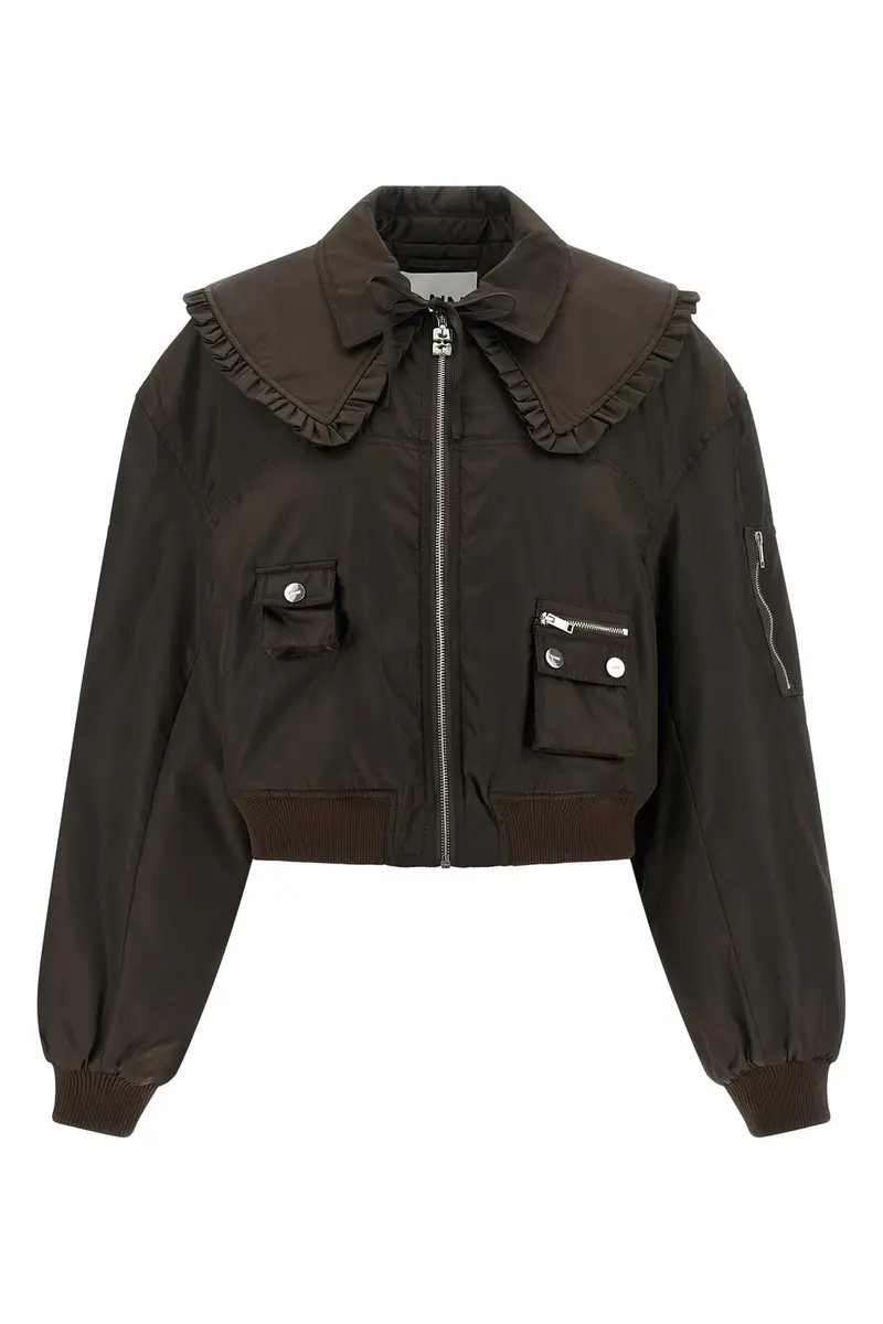 Bomber Duchesse Nylon Marrone