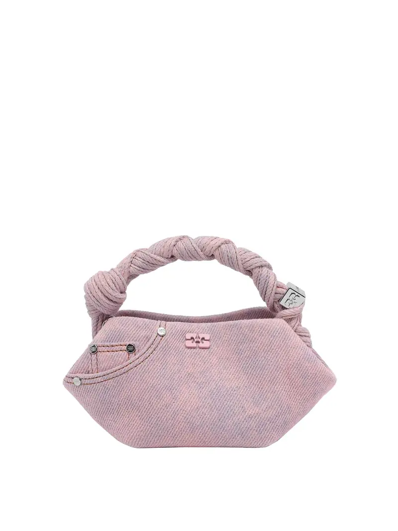 Borsa in denim Mini Bou Color Carne E Neutri