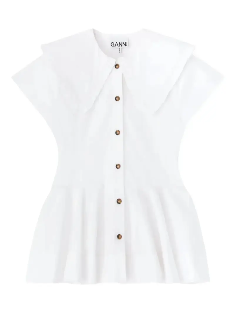 Camicia in cotone organico BIANCO