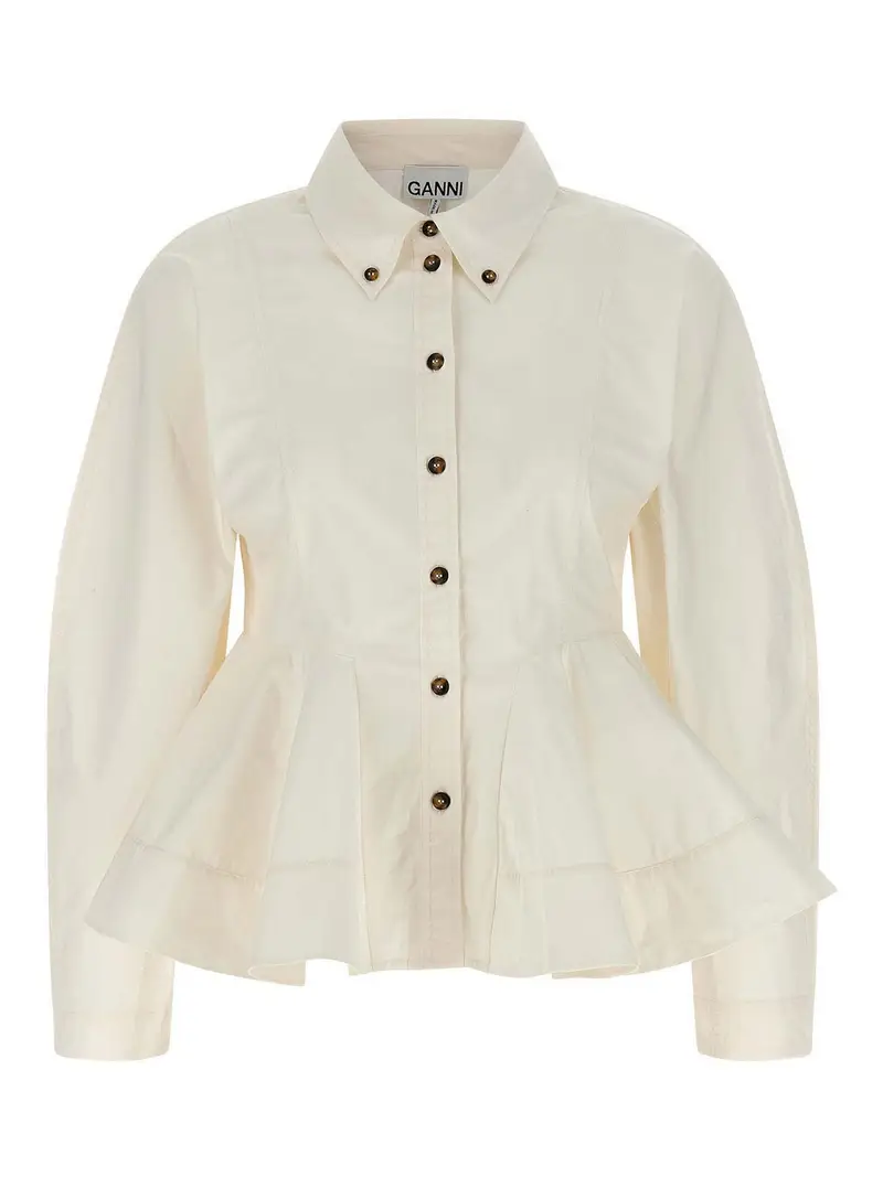 Camicia peplo Bianco