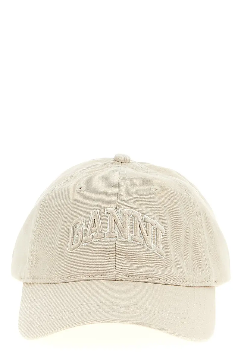 Cappellino Ricamo Bianco