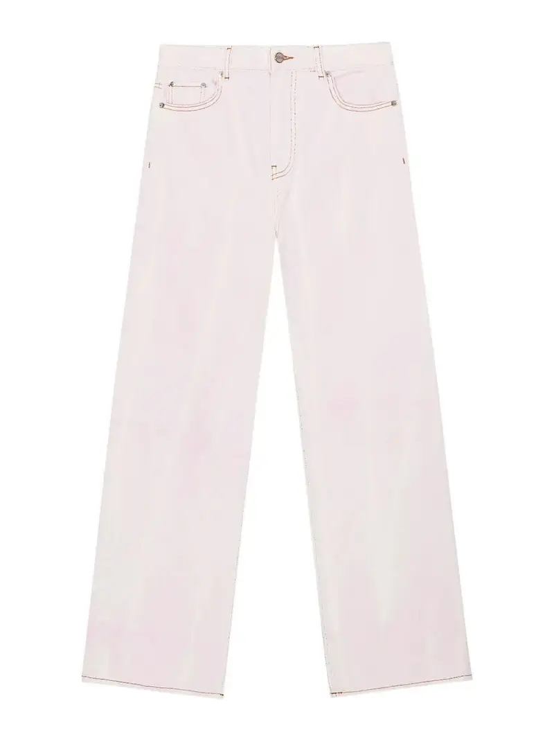 Denim pesante esagerato izey Bianco