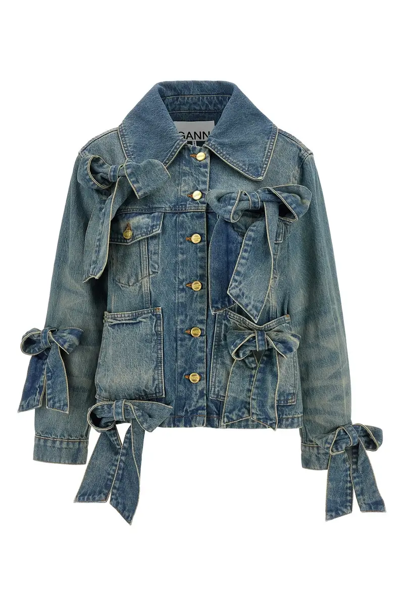 Giacca Light Rigid Denim Blu