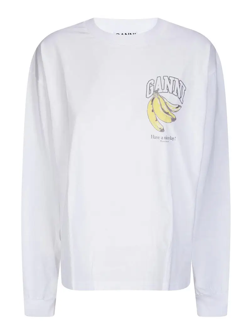 Maglia a manica lunga Bianco